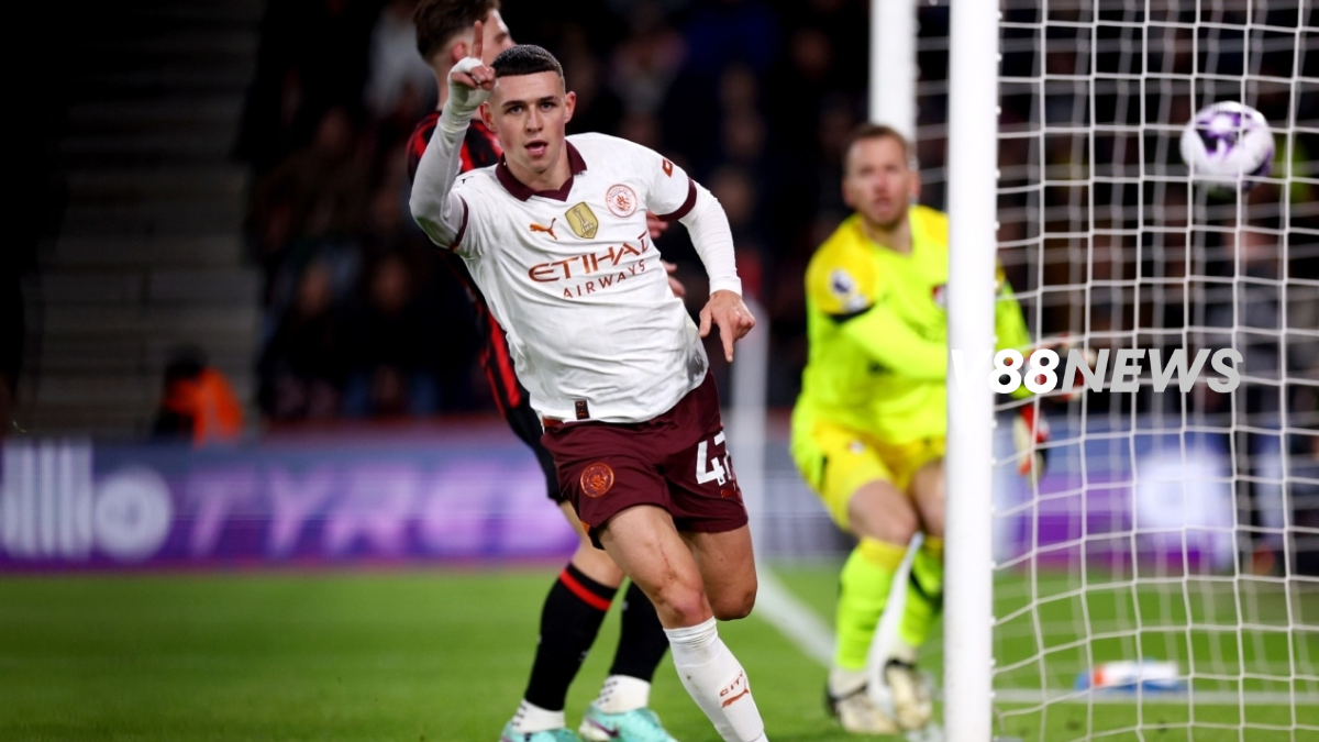 Phil Foden Kembali Mencetak Gol